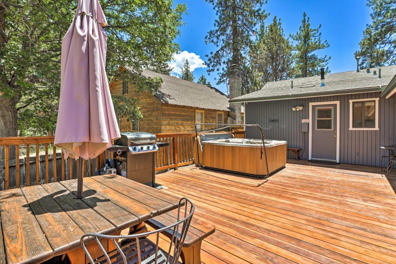 Big Bear Cabin With Deck And Hot Tub, Near Resorts! Big Bear Lake Esterno foto